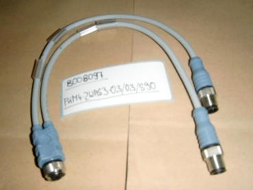 FKM4-2WAS3-0,3/0,3/S90 Aktor-Sensor-Verteilerkabel M12